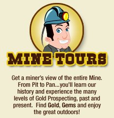 Cotton Patch Gold Mine Mine Tours